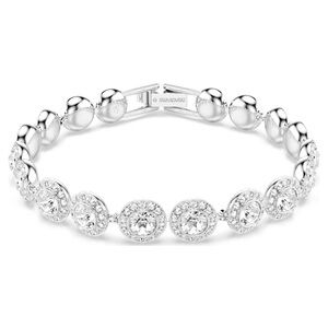 Swarovski Una Tennis Bracelet NWT
Round Cut, White, Rhodium Plated